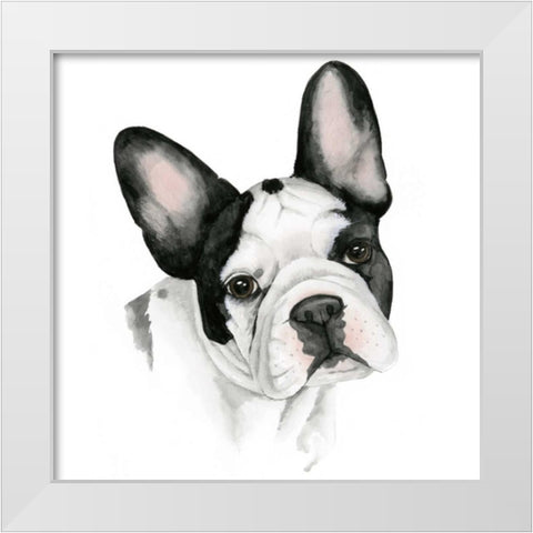 Humans Best Friend IV White Modern Wood Framed Art Print by Popp, Grace