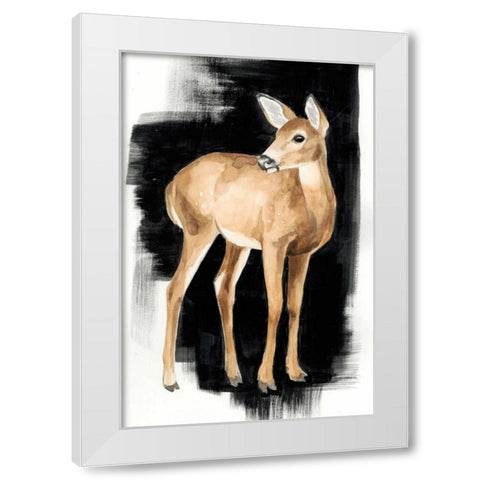 Nocturnal II White Modern Wood Framed Art Print by Popp, Grace