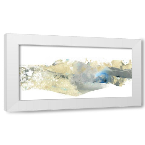 Geode Landscape II White Modern Wood Framed Art Print by Vess, June Erica