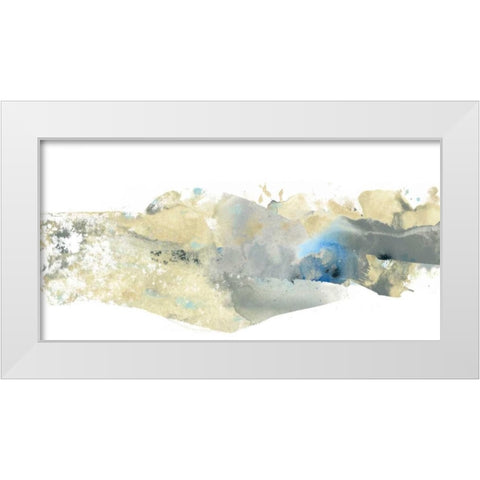 Geode Landscape II White Modern Wood Framed Art Print by Vess, June Erica