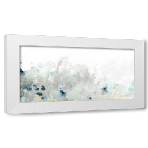 Sea Storm II White Modern Wood Framed Art Print by Vess, June Erica