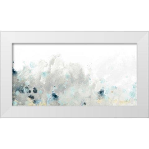 Sea Storm II White Modern Wood Framed Art Print by Vess, June Erica