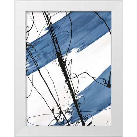 Adaptation I White Modern Wood Framed Art Print by Schicker, Joshua