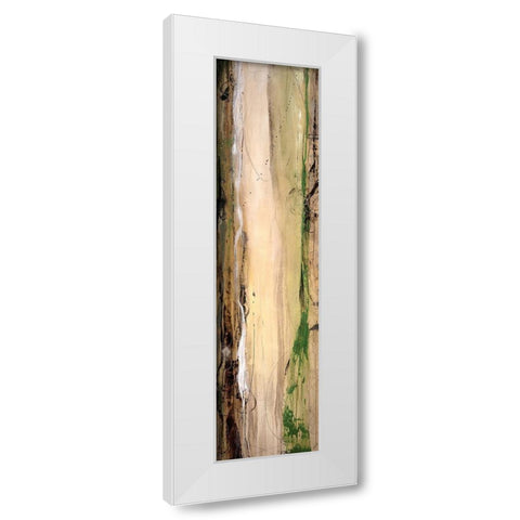 Analogous II White Modern Wood Framed Art Print by Taylor, Kari