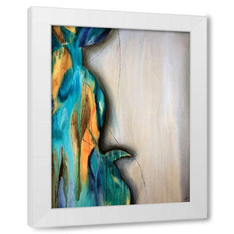 Anse Luzio White Modern Wood Framed Art Print by Taylor, Kari