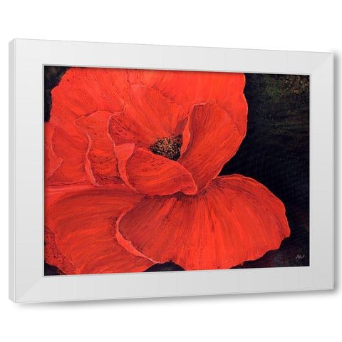 Brazen White Modern Wood Framed Art Print by Douglass, Farrell