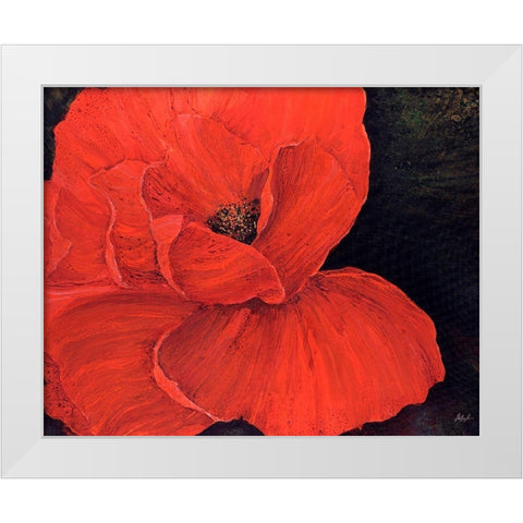 Brazen White Modern Wood Framed Art Print by Douglass, Farrell