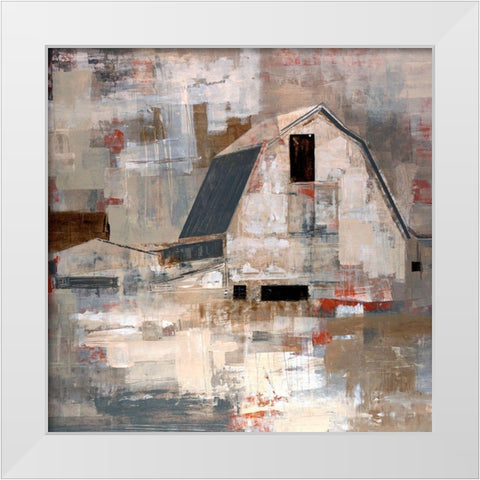 Early Americana White Modern Wood Framed Art Print by Henry, Alexys