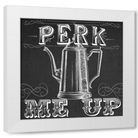 Kitchen Sass III White Modern Wood Framed Art Print by Vess, June Erica