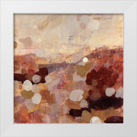 New Home I White Modern Wood Framed Art Print by Maas, Jodi