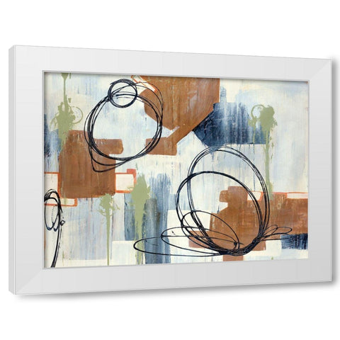 Verse VI White Modern Wood Framed Art Print by Schicker, Joshua