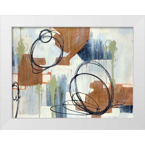 Verse VI White Modern Wood Framed Art Print by Schicker, Joshua