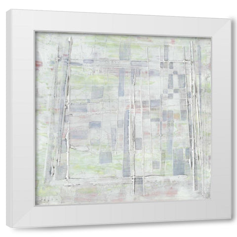 SoHo II White Modern Wood Framed Art Print by Stramel, Renee W.