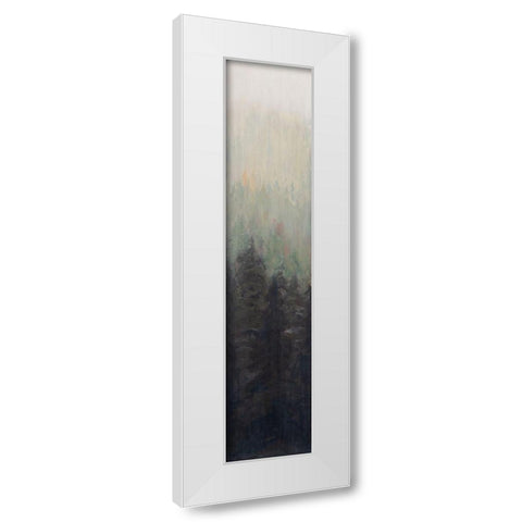Pacific Northwest Panel I White Modern Wood Framed Art Print by Iafrate, Sandra