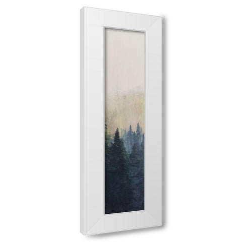 Pacific Northwest Panel VII White Modern Wood Framed Art Print by Iafrate, Sandra