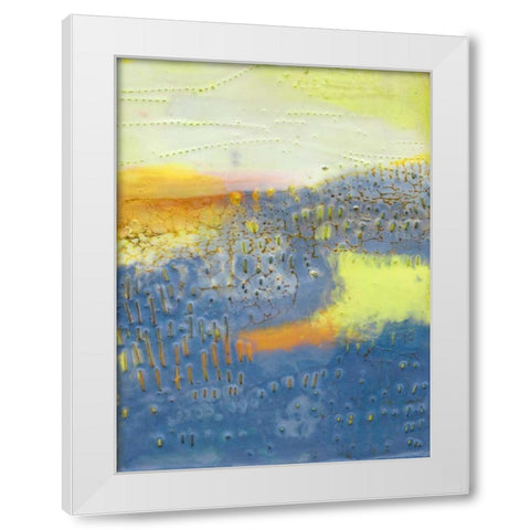 Concord II White Modern Wood Framed Art Print by Jachimiec, Sue