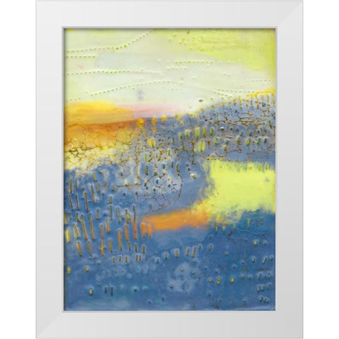Concord II White Modern Wood Framed Art Print by Jachimiec, Sue