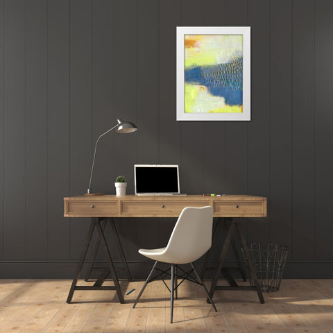 Concord V White Modern Wood Framed Art Print by Jachimiec, Sue