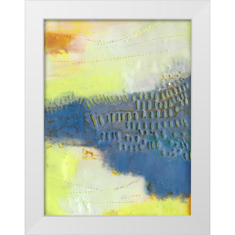 Concord V White Modern Wood Framed Art Print by Jachimiec, Sue