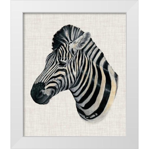 Savanna Impressions I White Modern Wood Framed Art Print by McCavitt, Naomi