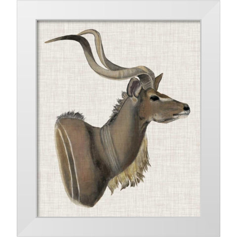 Savanna Impressions IV White Modern Wood Framed Art Print by McCavitt, Naomi