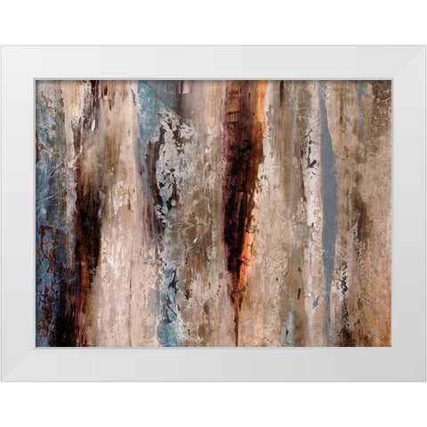 Sediment Rocks White Modern Wood Framed Art Print by Henry, Alexys