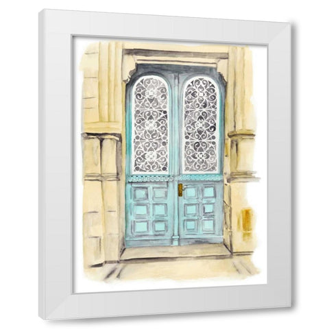 Warm Welcome II White Modern Wood Framed Art Print by McCavitt, Naomi