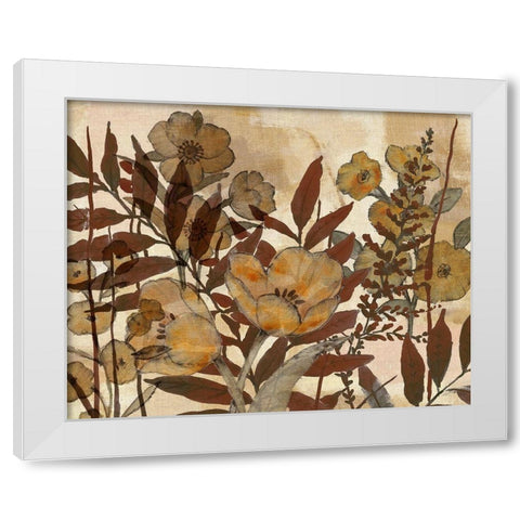 Sienna Arrangement III White Modern Wood Framed Art Print by Studio W