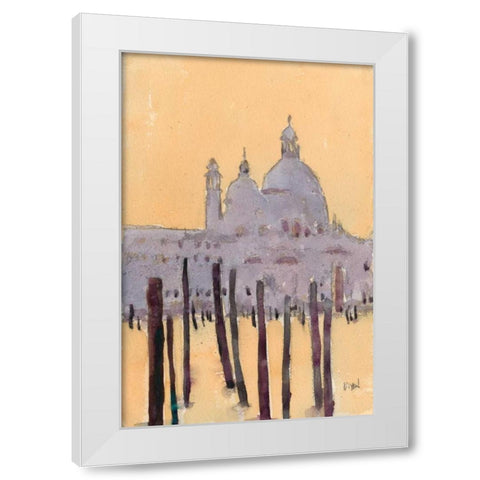 Venice Watercolors VIII White Modern Wood Framed Art Print by Dixon, Samuel