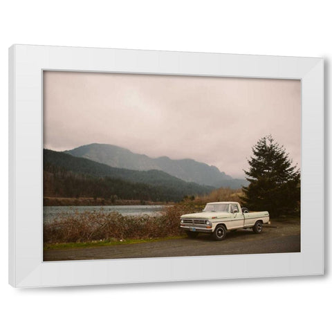 Pacific Northwest Oregon I White Modern Wood Framed Art Print by Mead, Adam