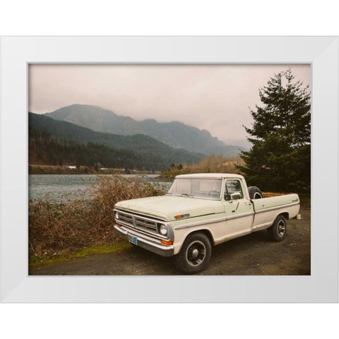 Pacific Northwest Oregon II White Modern Wood Framed Art Print by Mead, Adam