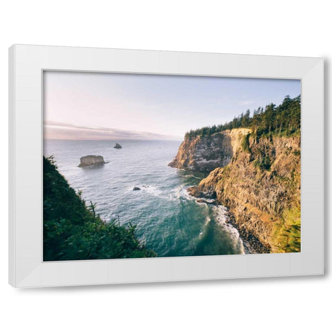 Pacific Northwest Oregon VII White Modern Wood Framed Art Print by Mead, Adam