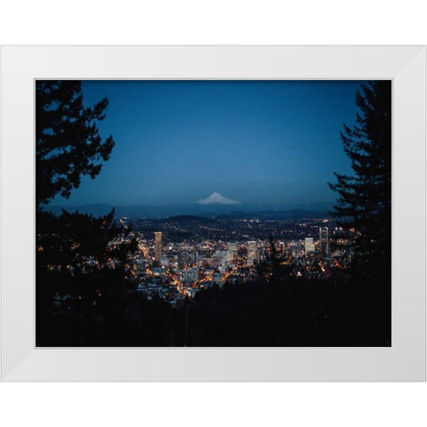 Pacific Northwest Oregon XIV White Modern Wood Framed Art Print by Mead, Adam