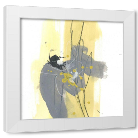 Catch Phrase IV White Modern Wood Framed Art Print by Vess, June Erica