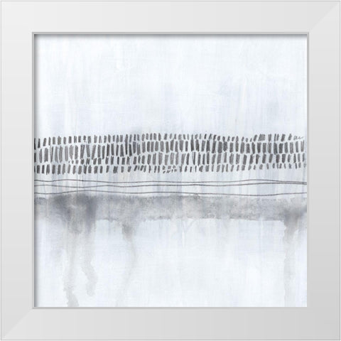 Premonition I White Modern Wood Framed Art Print by Vess, June Erica