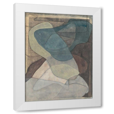 Those Dancing Shoes White Modern Wood Framed Art Print by Delamater, Rob