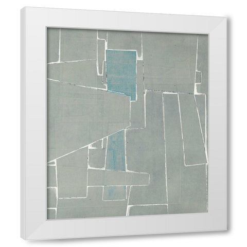 Metropolitan VI White Modern Wood Framed Art Print by Delamater, Rob