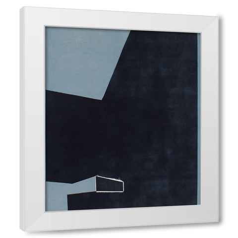 Ship Shape I White Modern Wood Framed Art Print by Delamater, Rob