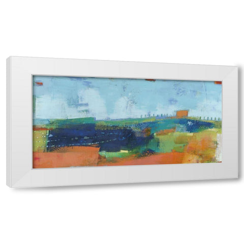Yardland I White Modern Wood Framed Art Print by Jachimiec, Sue