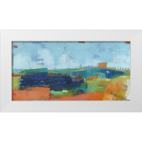 Yardland I White Modern Wood Framed Art Print by Jachimiec, Sue