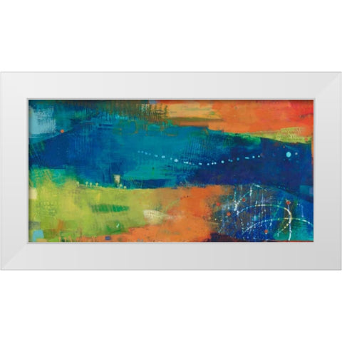 Yardland IV White Modern Wood Framed Art Print by Jachimiec, Sue