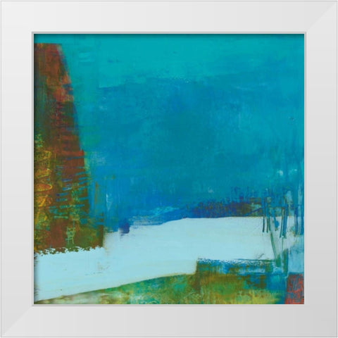 Hey Day I White Modern Wood Framed Art Print by Jachimiec, Sue