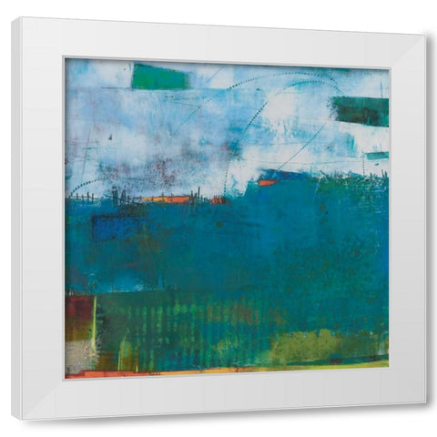 Hey Day II White Modern Wood Framed Art Print by Jachimiec, Sue