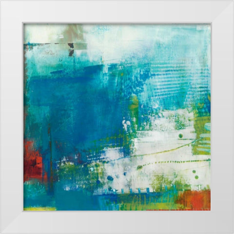 Hey Day III White Modern Wood Framed Art Print by Jachimiec, Sue