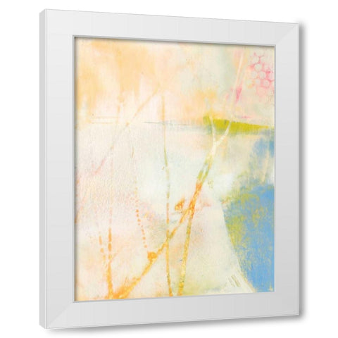 Pastel Lux II White Modern Wood Framed Art Print by Jachimiec, Sue
