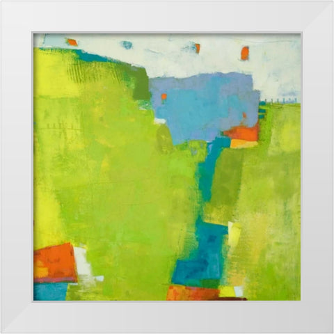 Croft  White Modern Wood Framed Art Print by Jachimiec, Sue