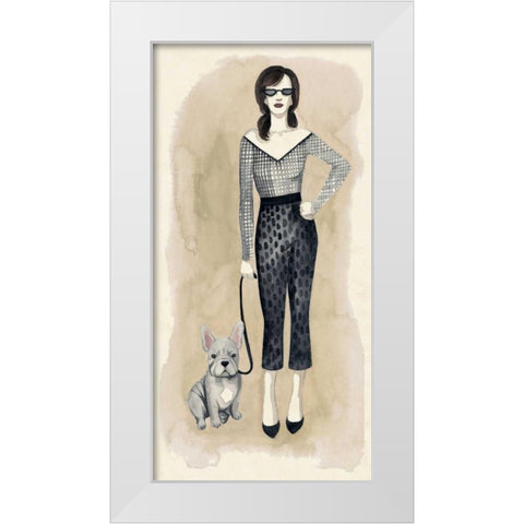 The Best Accessory III White Modern Wood Framed Art Print by Popp, Grace