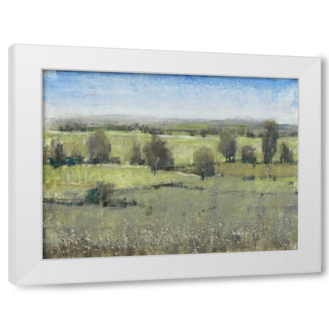 Morning Horizon I White Modern Wood Framed Art Print by OToole, Tim