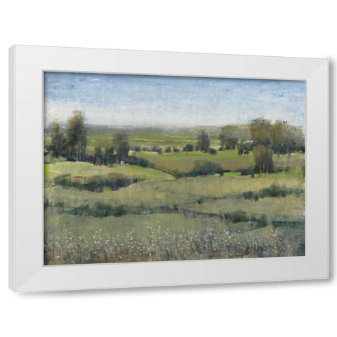 Morning Horizon II White Modern Wood Framed Art Print by OToole, Tim