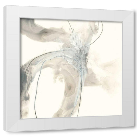 Divination II White Modern Wood Framed Art Print by Vess, June Erica
